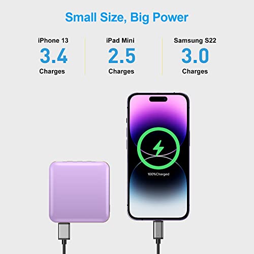 2|5W Fast Charging Portable Charger 12000mAh for iPhone 15, Samsung Galaxy, and iPad
| Smart LED Display and Compact De