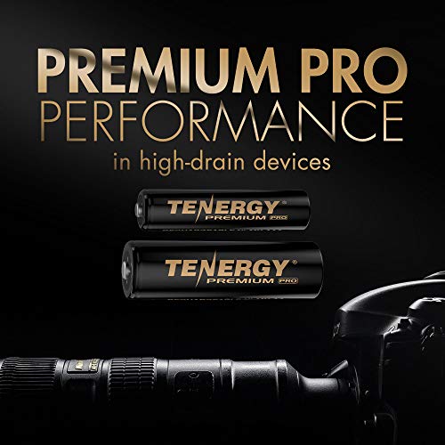 Tenergy Premium PRO High Capacity AA and AAA Batteries for Electronics, 2800mAh AA 1100mAh AAA Rechargeable Pack of 24