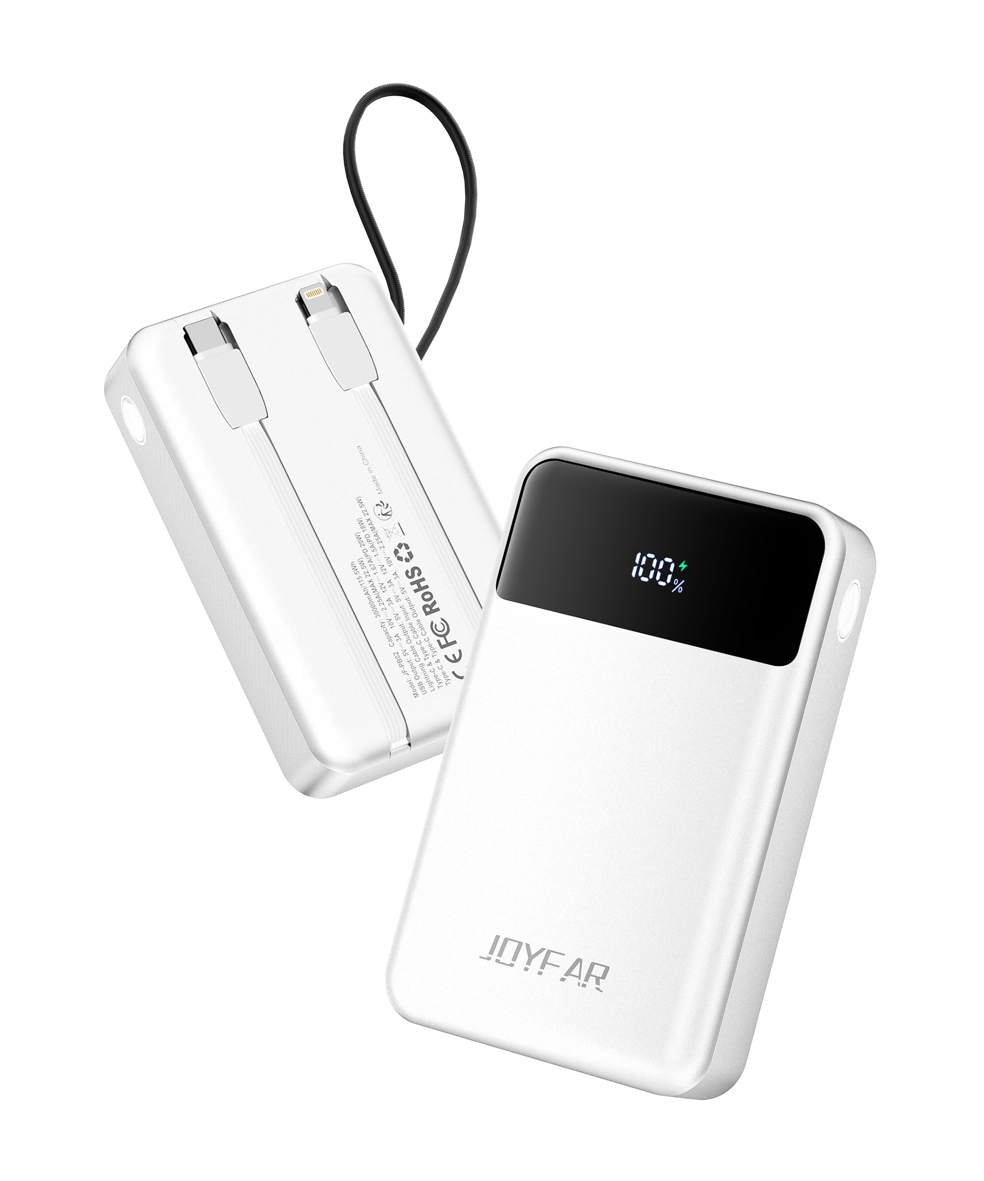 Portable-Charger-Power-Bank for iPhone 16 15 14 13 12 11 iPad Travel Essentials 30000mAh USB C Fast Charging Battery Pac